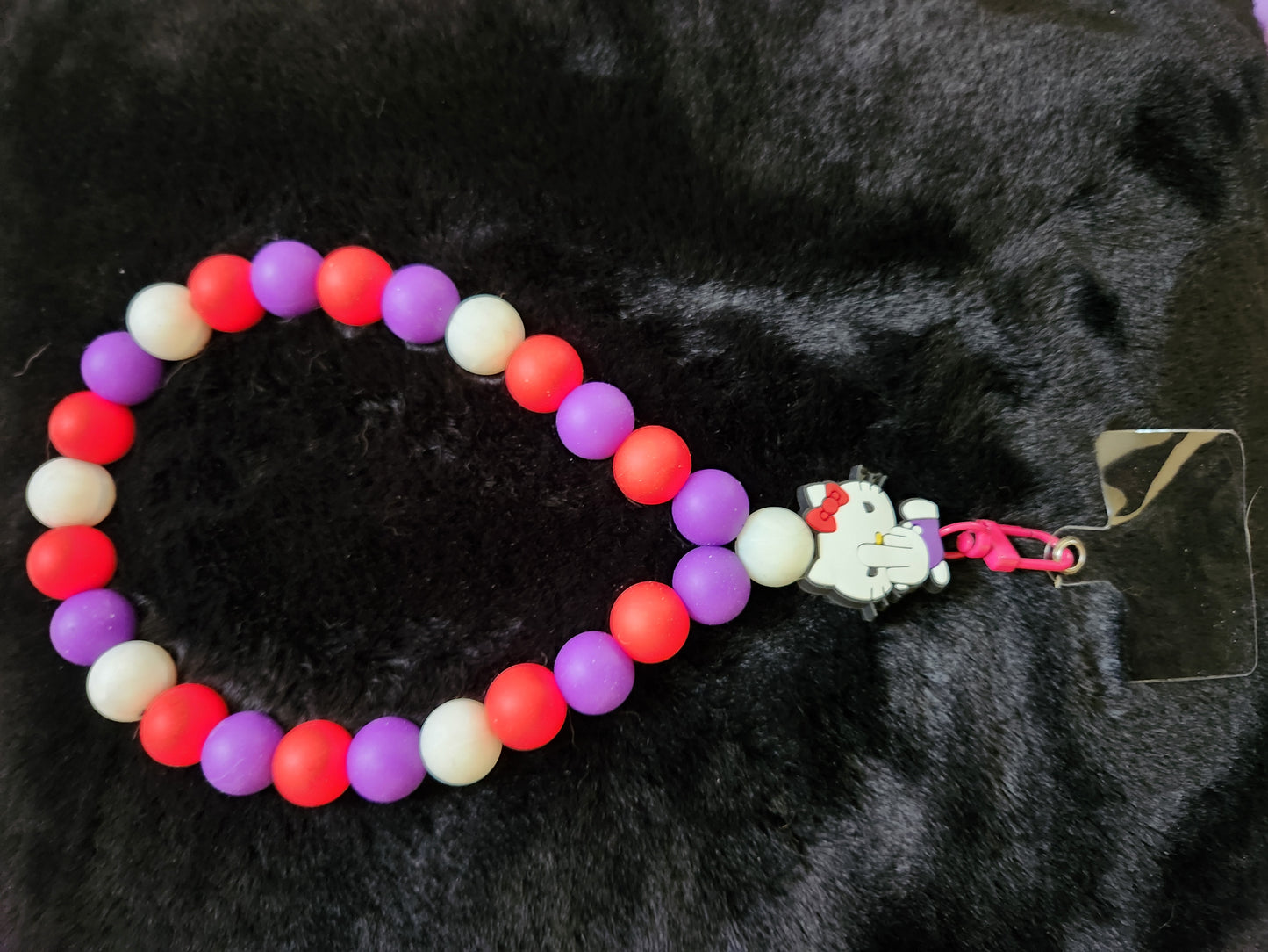 Keychain wristlets or phone wristlets - LARGE - $15